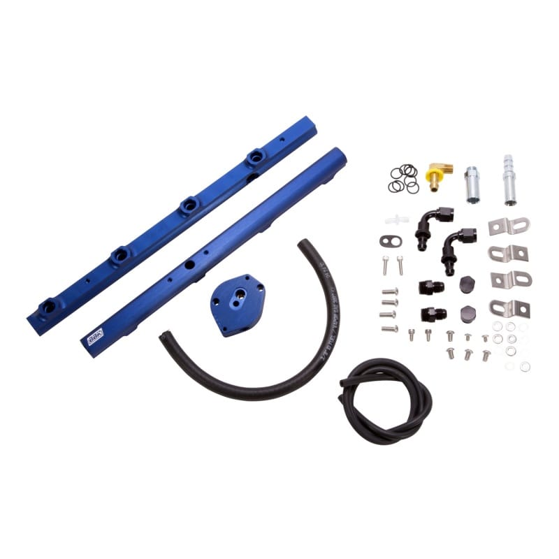 BBK — 1996-1998 MUSTANG 4.6L GT HIGH FLOW BILLET ALUMINUM FUEL RAIL KIT
High-Flow Billet Aluminum Fuel Rail Kit