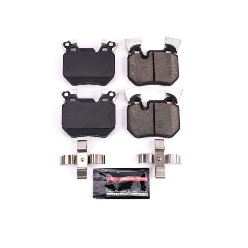 PowerStop — PowerStop - Z23 Daily Driver Carbon-Fiber Ceramic Brake Pads with Hardware Kit