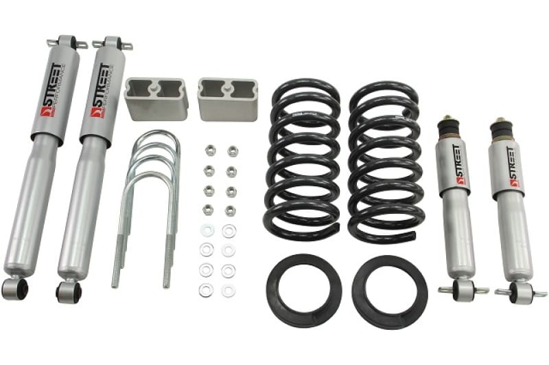 Belltech — Front And Rear Complete Kit W/ Street Performance Shocks
LOWERING KIT W/ STREET PERFORMANCE SHOCKS - 618SP