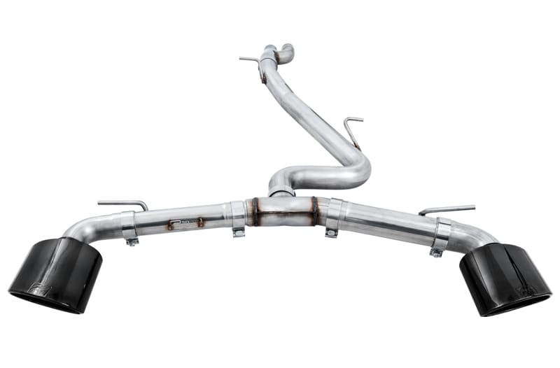 AWE Tuning — AWE Track Edition for Audi MK3 TT RS - Diamond Black RS-style Tips