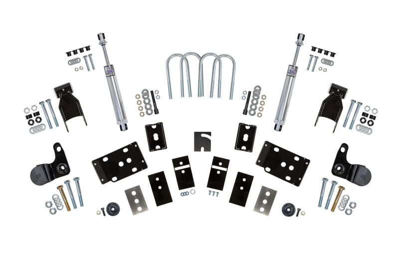 UMI Performance — UMI 2015+ F-150 rear drop kit: 3.5–6.5" lower, Viking shocks, smooth ride.