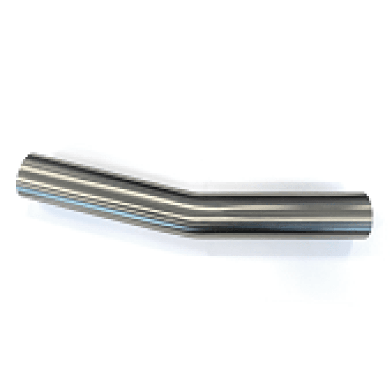 Stainless Bros — Stainless Bros 3in Diameter 1.5D / 4.5in CLR 15 Degree Bend 6.5in Legs Mandrel Bend