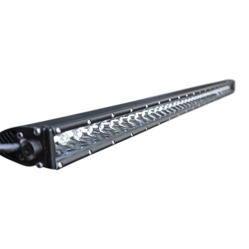 DV8 Offroad — 50 in. Single Row LED Light Bar; Chrome Face