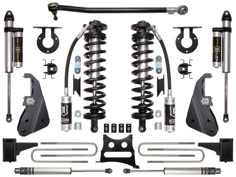 ICON — 17-UP FORD F-250/F-350 4-5.5" STAGE 3 COILOVER CONVERSION SYSTEM
17-22 FORD F-250/F-350 4-5.5" STAGE 3 COILOVER CONVERSION SYSTEM
