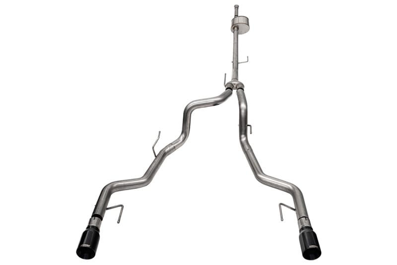 CORSA Performance — 3.0in. to 2.75in. Dual Rear Exit Cat-back Exhaust System with 4.0in. Black PVD S