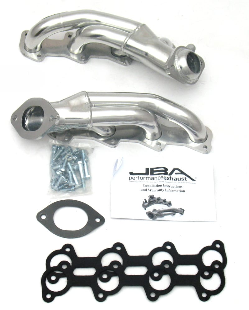 JBA — JBA 99-04 Ford Mustang 4.6L 2V 1-5/8in Primary Silver Ctd Cat4Ward Header
Exhaust Header