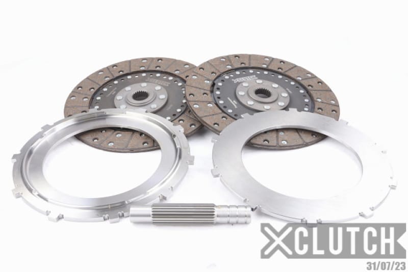 XCLUTCH — Clutch Kit Service Pack; 9" Twin Solid Organic Clutch Discs