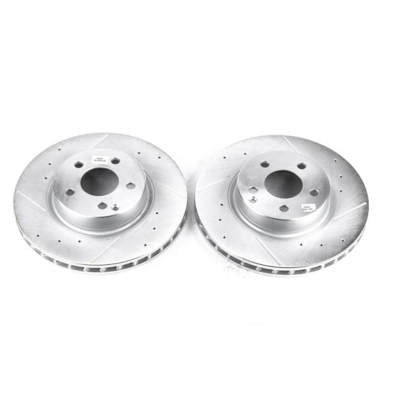 PowerStop — PowerStop Evolution Performance Drilled, Slotted & Plated Brake Rotor Pair
