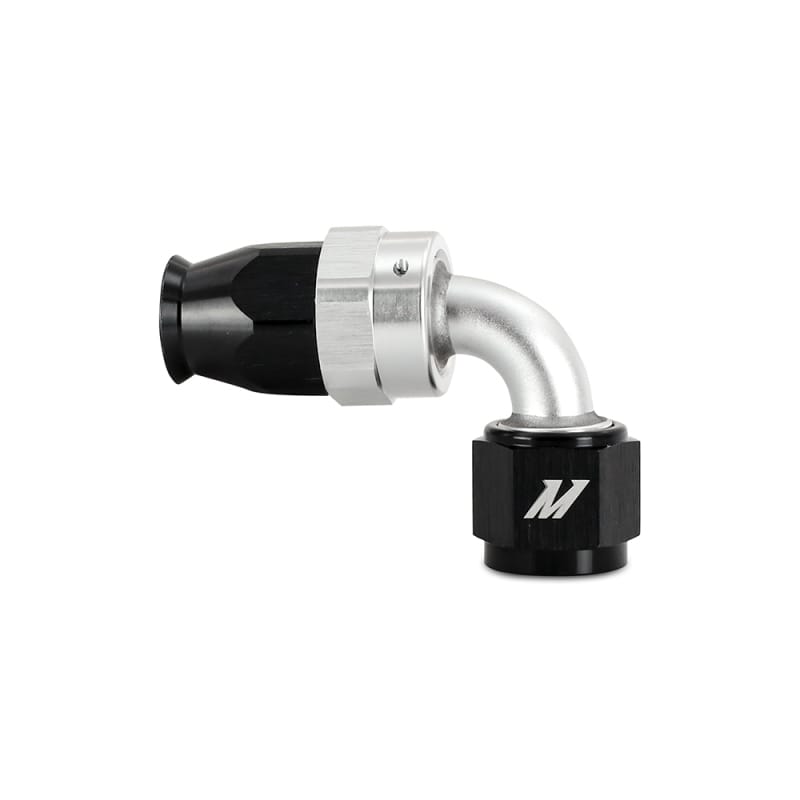 Mishimoto — Mishimoto -4AN Braided Line Fitting, PTFE, 90 Degree