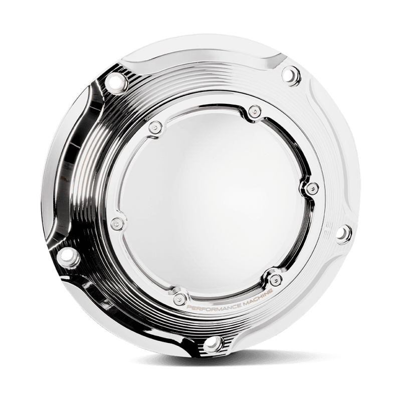 Performance Machine — Performance Machine Vision Derby Cover W/Bezel - Chrome