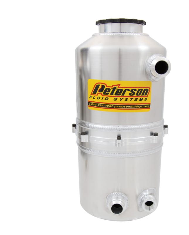 Peterson Fluid Systems — 2.3 GALLON OIL TANK - SINGLE SCAVENGE RETURN