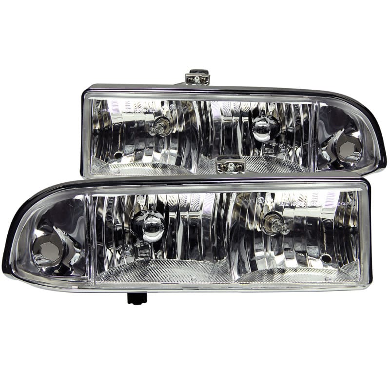 ANZO — ANZO 1998-2005 Chevrolet S-10 Crystal Headlights Chrome
Head Light Set
HdLtSet