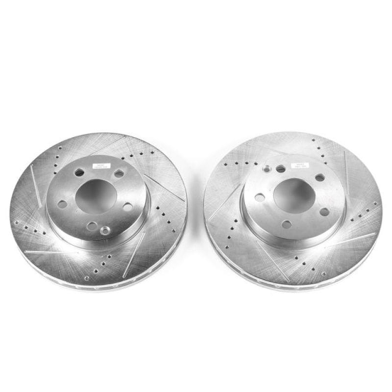 PowerStop — PowerStop Evolution Performance Drilled, Slotted & Plated Brake Rotor Pair