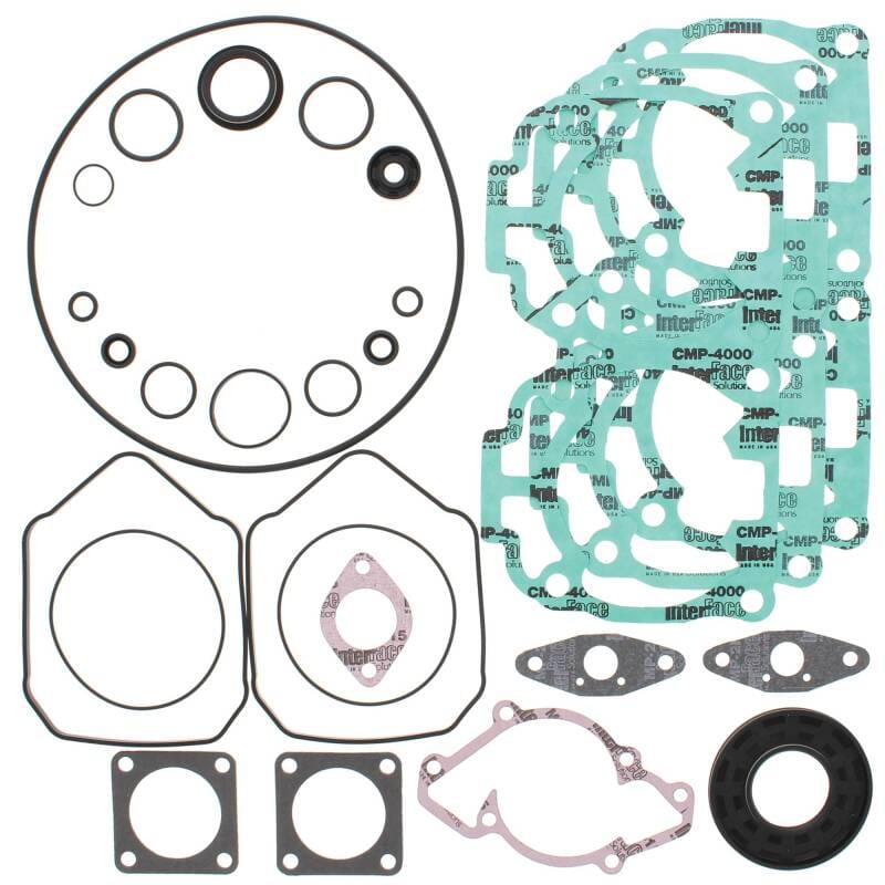 Vertex Pistons — Vertex Gaskets 2003 Ski-Doo Grand Touring 700 Complete Gasket Kit w/ Oil Seals