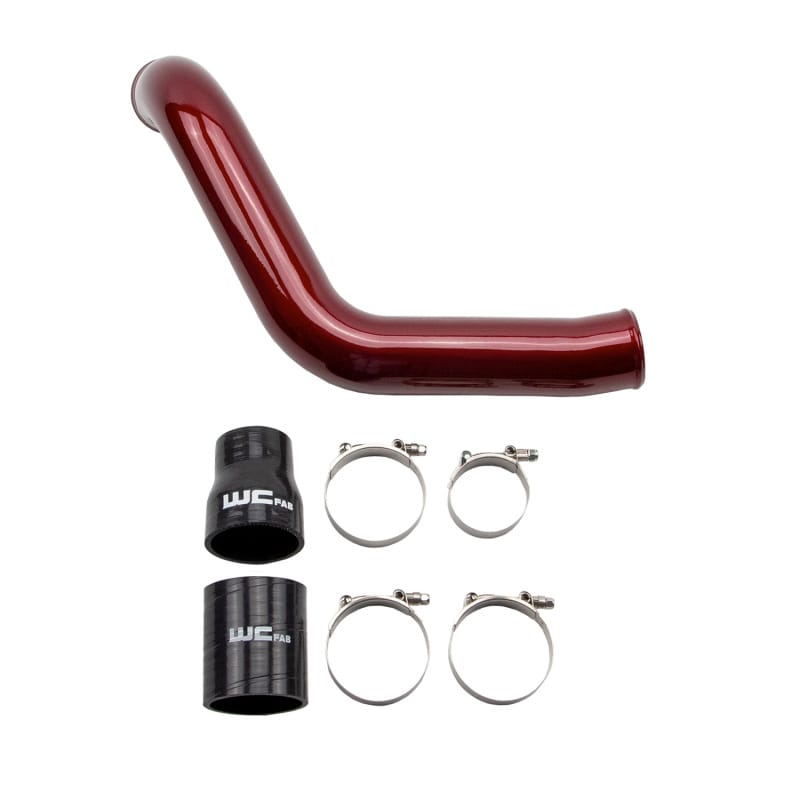 Wehrli — Wehrli 04-05 Duramax (LLY) Passenger Side 3in Intercooler Pipe - Red
P ICPipe 04.5-05 RED
