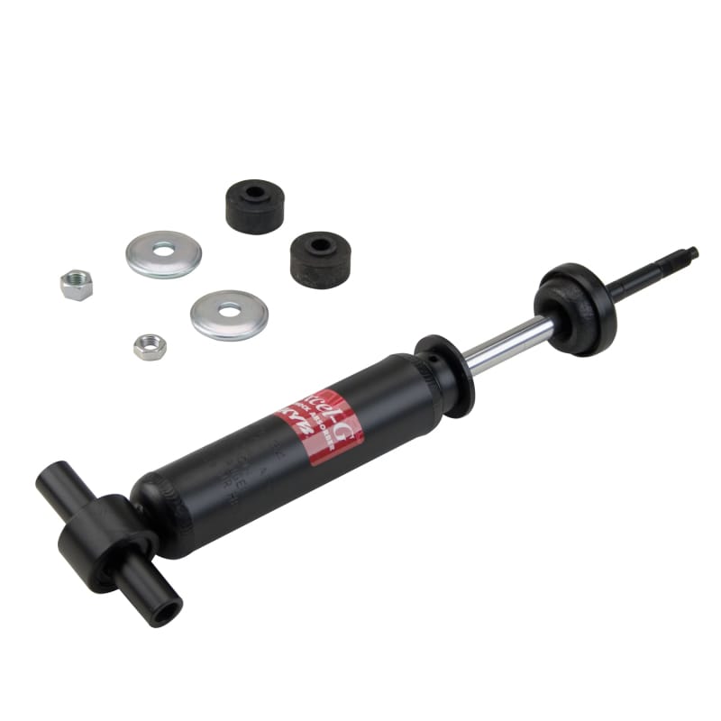 KYB — Ride Comfort may be important, but restoring a vehicles Ride Control, stability, stopping, lane change responsiveness and handling is critical. KYB Excel-G Shocks and Struts are designed for the most important performance purpose: Restoring the vehicles original capabilities. KYB is a world leading supplier of shocks and struts to new vehicle manufacturers and the Excel-G is made on the very same KYB OE assembly lines, uses the same OE quality components and is calibrated to restore original, de
Gas Shock