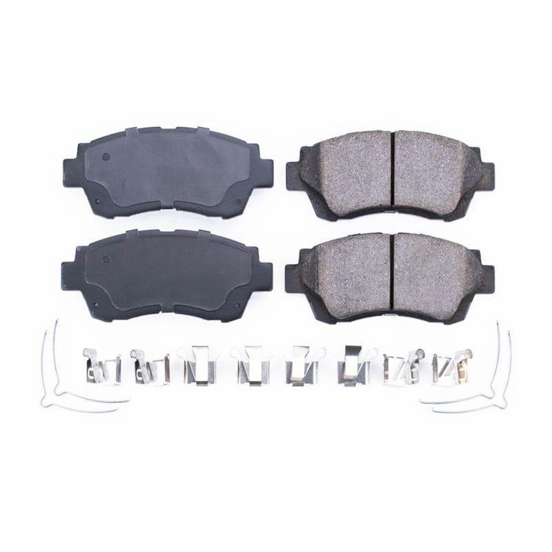 PowerStop — PowerStop - Z17 Low-Dust Ceramic Brake Pads with Hardware