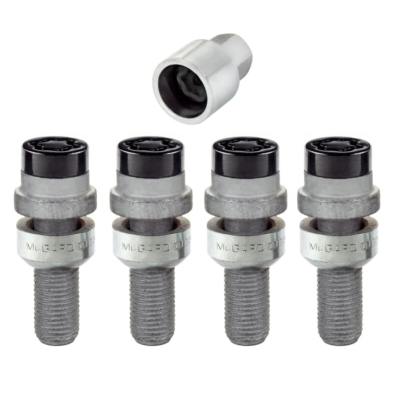 McGard — Radius Seat Style Wheel Lock Bolts-Black