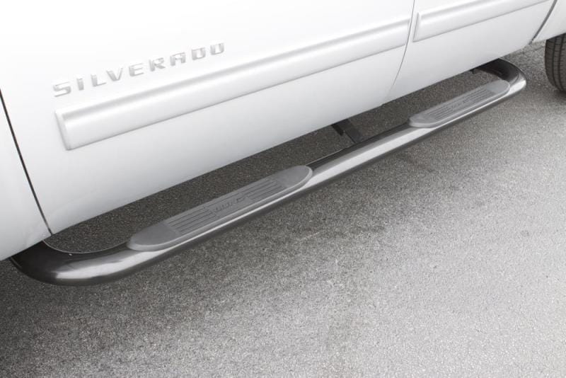 LUND — 4 In Oval Bent Nerf Bars; Stainless Steel; Polished
4 Inch Oval Bent Nerf Bar