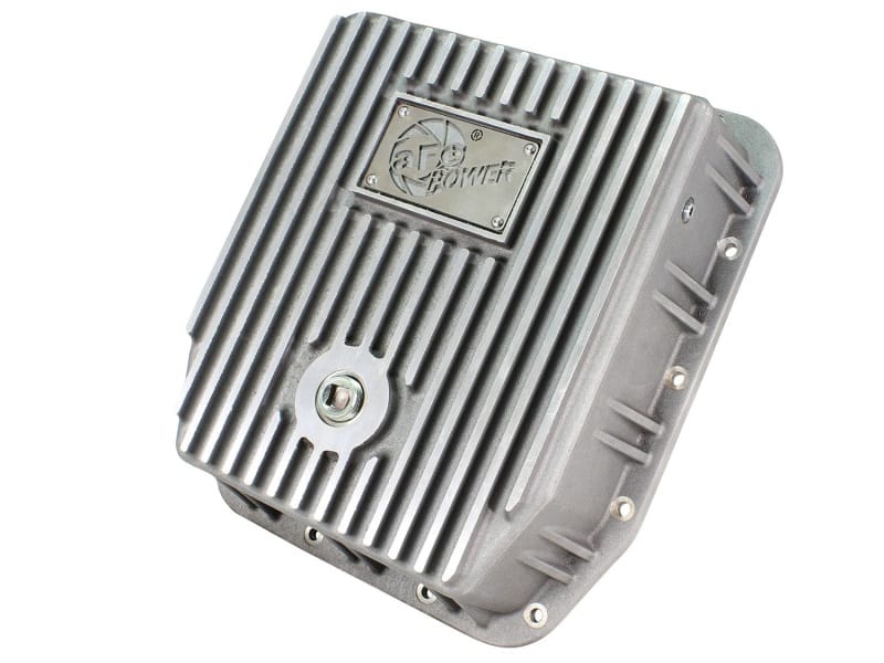 aFe — aFe POWER Street Series Transmission Pan Raw w/ Machined Fins