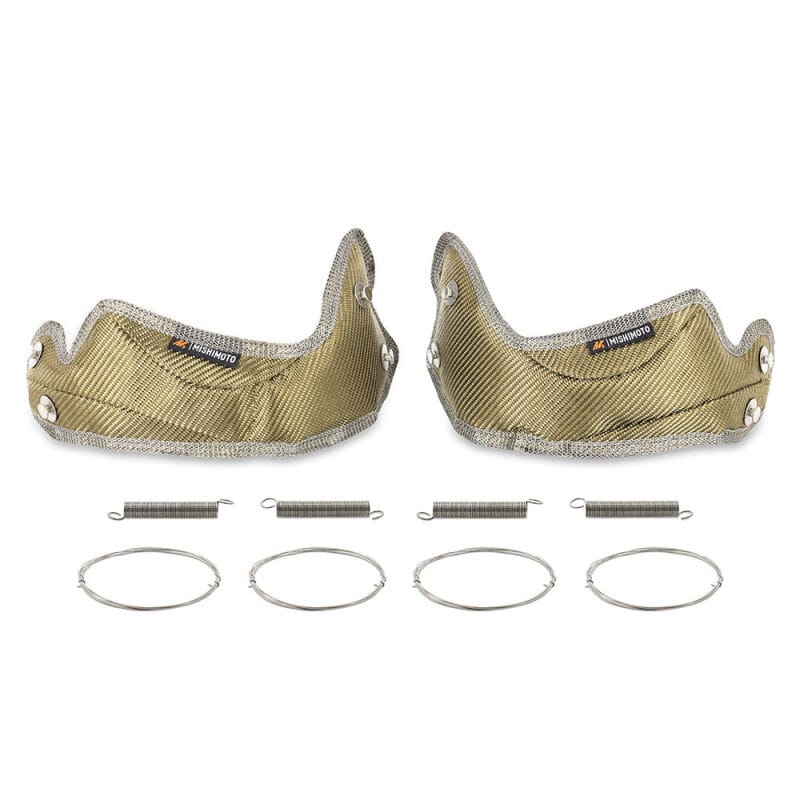 Mishimoto — Titanium Turbo Blankets, fits Ford F-150 Raptor 3.5L EcoBoost 2017-2020