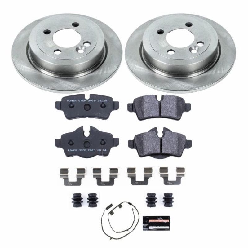 PowerStop — Track Day Spec High-Performance Brake Pad and Rotor Kit