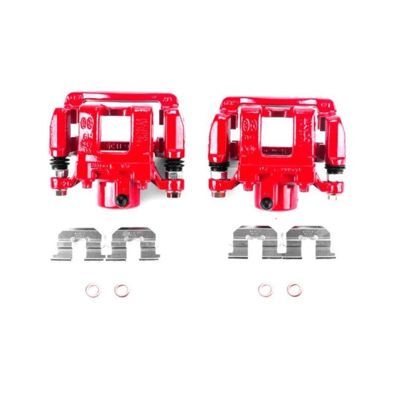 PowerStop — Red Powder Coated Calipers