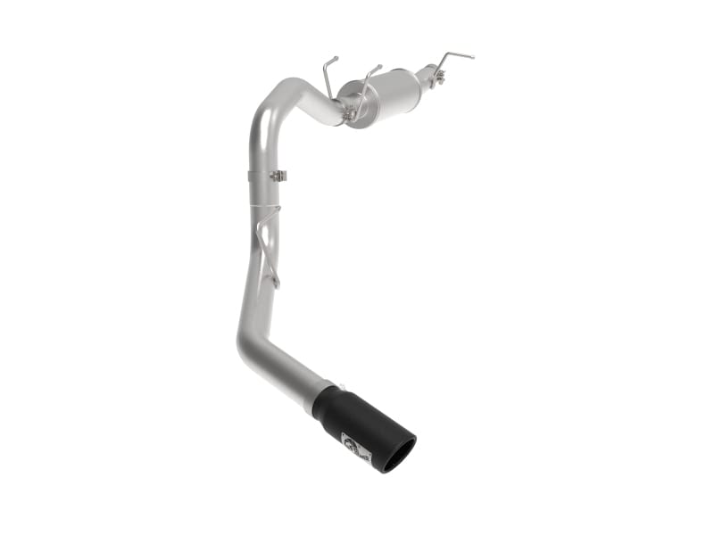 aFe — Apollo GT Series 3-1/2 IN Stainless Steel Axle-Back Exhaust System w/ Black Ti