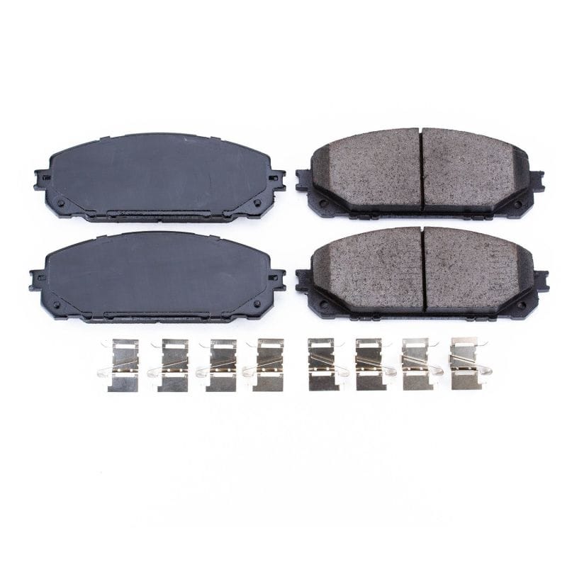 PowerStop — PowerStop - Z17 Low-Dust Ceramic Brake Pads with Hardware