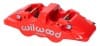 Wilwood — Wilwood Caliper - Aero4-DS Forged Four-Piston Caliper Black 1.12in Piston 1.10in Rotor - Red
BRAKE CALIPER