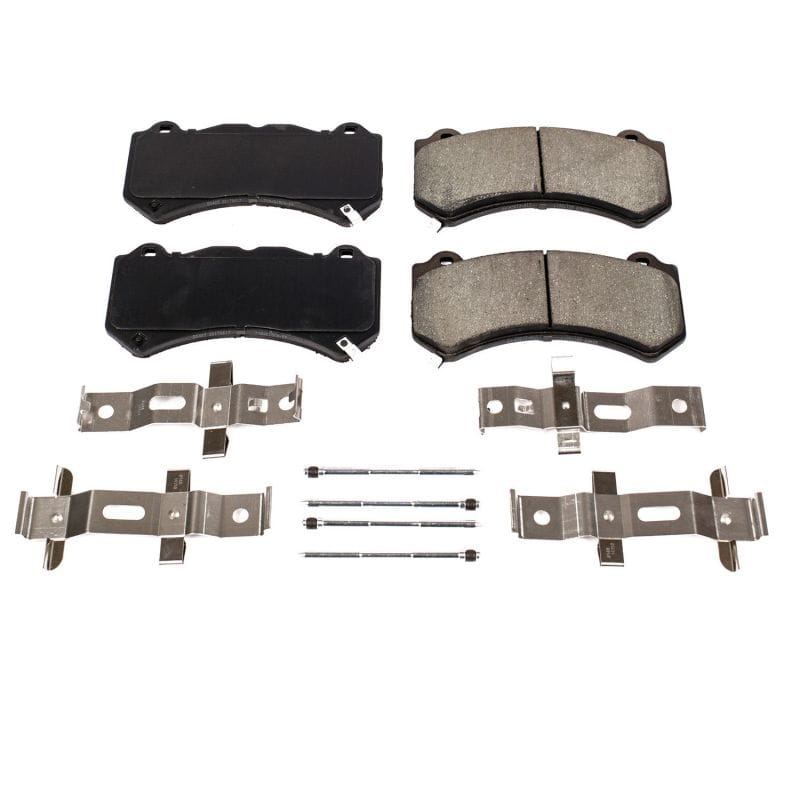 PowerStop — PowerStop - Z17 Low-Dust Ceramic Brake Pads with Hardware