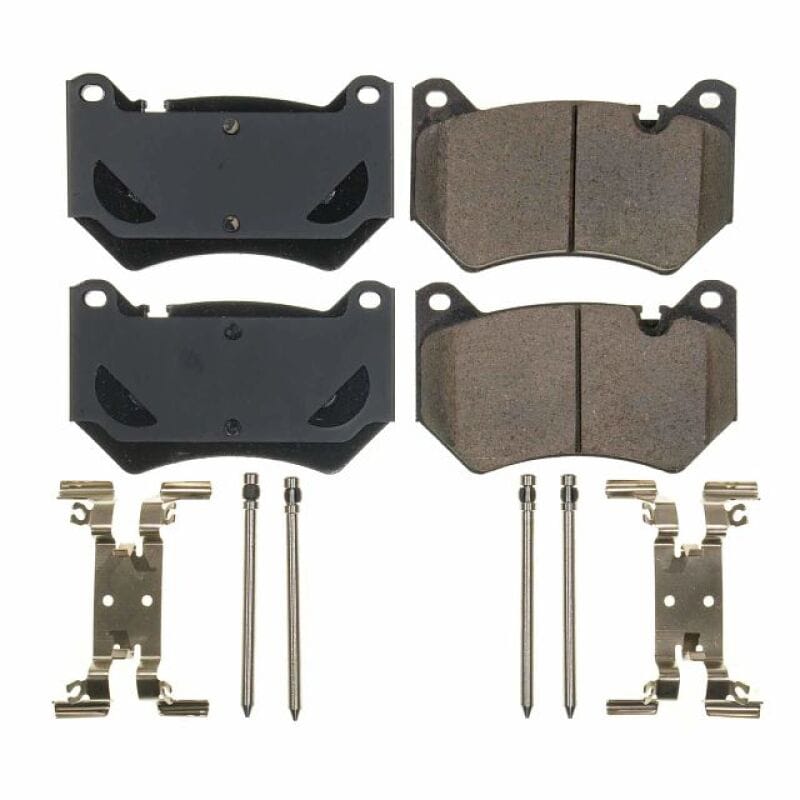 PowerStop — PowerStop - Z17 Low-Dust Ceramic Brake Pads with Hardware