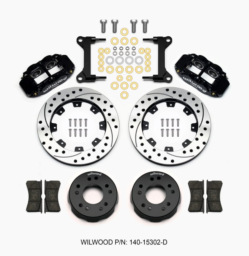 Wilwood — KIT,FRONT,WWE C10 ALUM PRO SPINDLE FNSL6R,12.19 ROTOR,SRP
