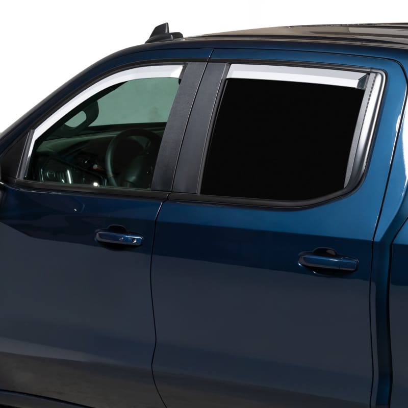 Putco — Element Chrome Window Visor Tape On