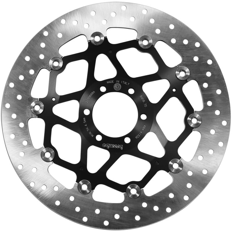 Brembo OE Powersports — Brembo OE 92-92 BMW G Xmoto 650CC/1992 Ducati Monster Dark 400CC 320x5mm Brake Disc - Front Floating