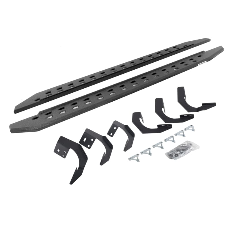 Go Rhino — RB20 Slim Line Running Boards with Mounting Brackets Kit
