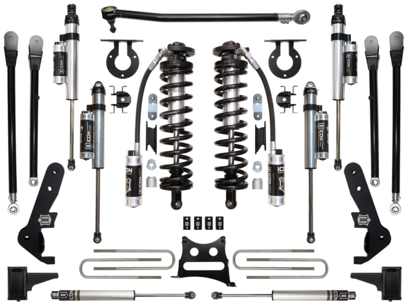 ICON — 17-UP FORD F-250/F-350 4-5.5" STAGE 6 COILOVER CONVERSION SYSTEM
17-22 FORD F-250/F-350 4-5.5" STAGE 6 COILOVER CONVERSION SYSTEM