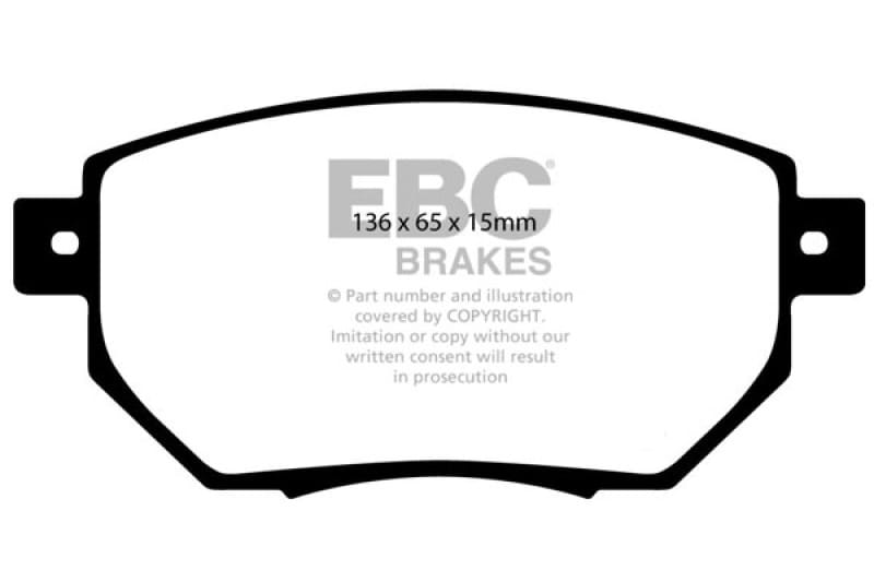 EBC — Greenstuff 2000 Series Sport Brake Pads