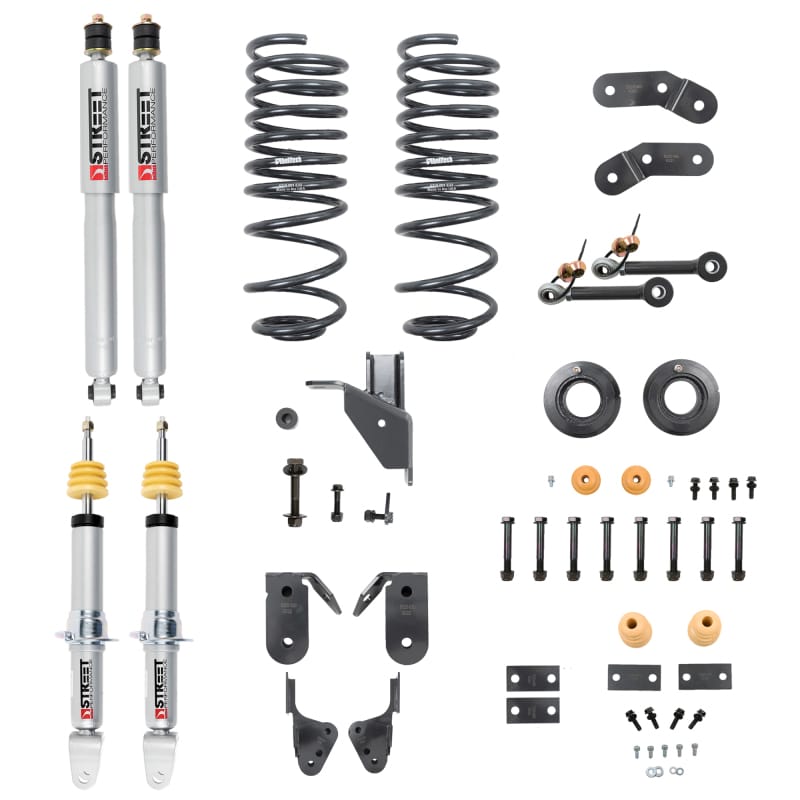 Belltech — Front And Rear Complete Kit W/ Street Performance Shocks
LOWERING KIT W/ STREET PERFORMANCE SHOCKS - 1061SP