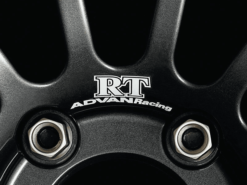 Advan — Advan RT Spoke Sticker (White) - 2 Pack