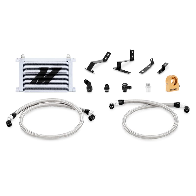 Mishimoto — Oil Cooler Kit, Silver, Thermostatic, fits Chevrolet Camaro SS 2016-2024
Chevrolet Camaro SS Oil Cooler Kit, 2016+ 