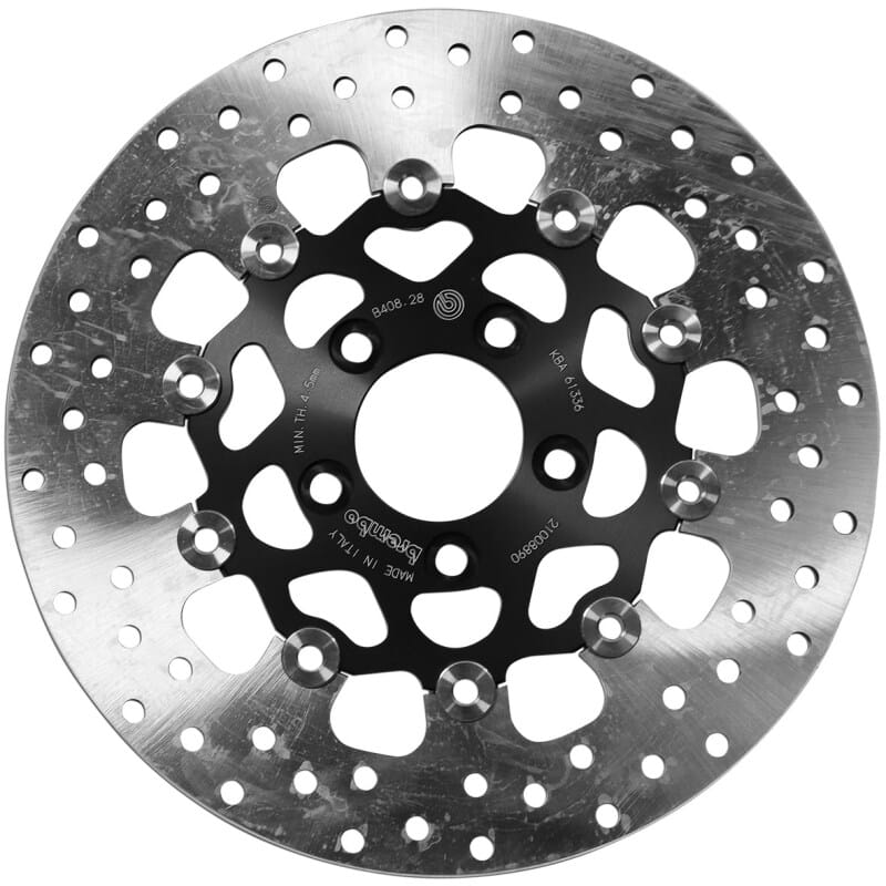 Brembo OE Powersports — Brembo OE 00-06 HD FLHTCUI Electra Glide Ultra Clas. 1450CC 292x5mm Brake Disc - Rear Floating