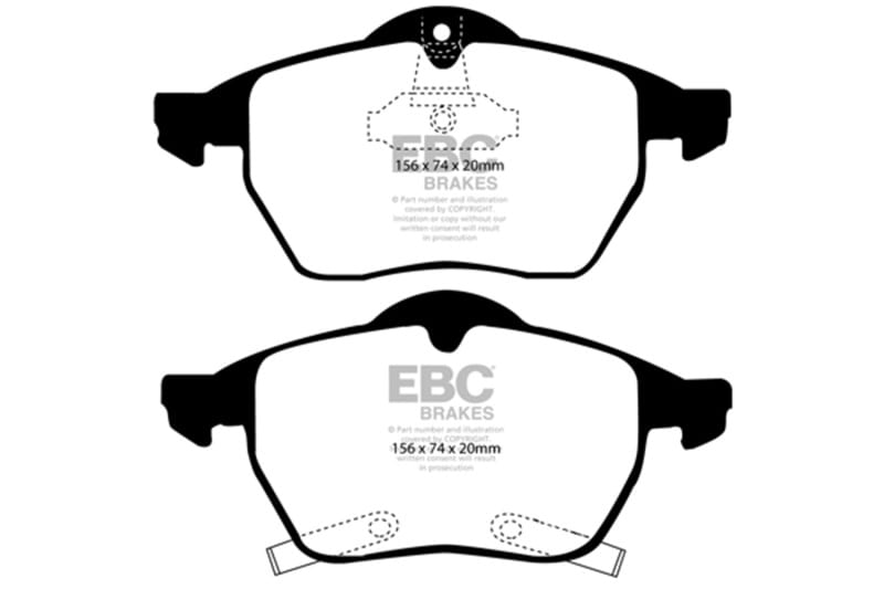 EBC — Ultimax OEM Replacement Brake Pads