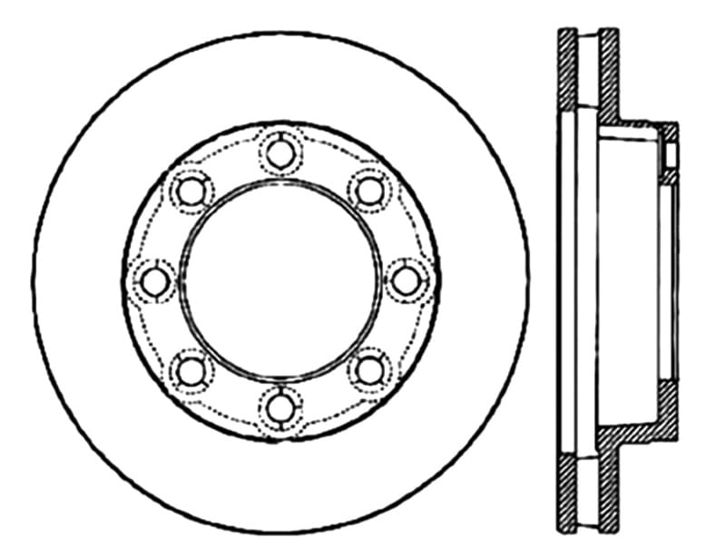 Stoptech — StopTech Sport Drilled & Slotted Brake Rotor; Front Right
StopTech Sport Drilled/Slotted Brake Rotor; Front Right
StopTech Sport Drilled/Slotted Disc