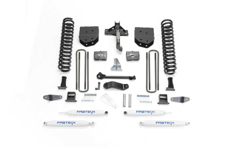 Fabtech — 6" BASIC SYS W/PERF SHKS 08-10 FORD F450/550 4WD
Basic Lift System w/Shocks