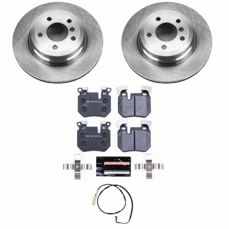 PowerStop — Track Day Spec High-Performance Brake Pad and Rotor Kit