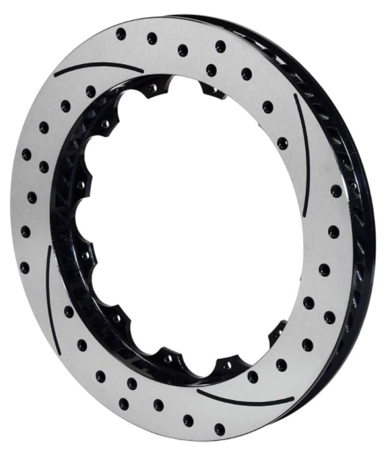 Wilwood — ROTOR1425-125BM863-000ENNXXXXR 12x9.19 BC,72 CVANE,SRP,BLACK