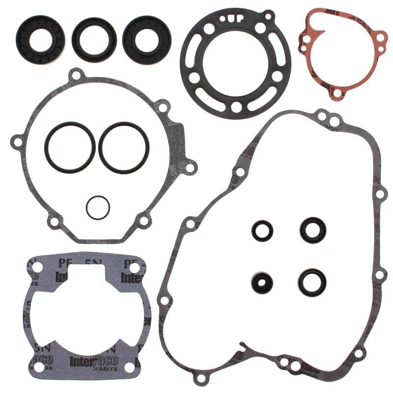 Vertex Pistons — Vertex Gaskets 95-97 Kawasaki KX100 Complete Gasket Kit w/ Oil Seals