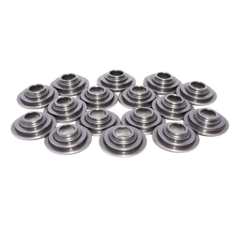COMP Cams — 7 Tool Steel Retainer Set of 16, 11/32" Valve w/ 26926 Springs in Non-LS Engine