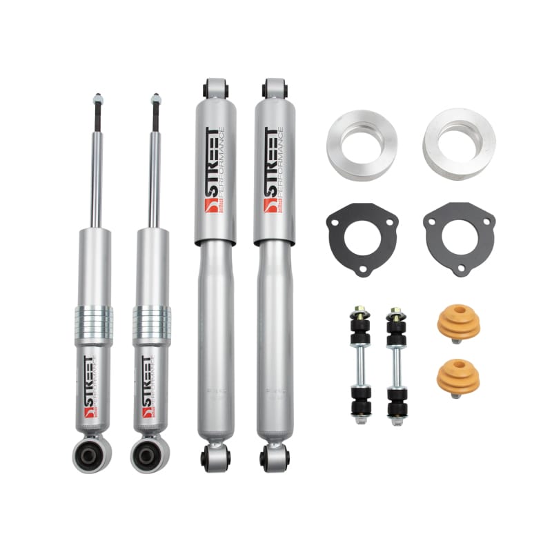 Belltech — 2.5 INCH LEVELING KIT | STRUT SPACERS W/ TRAIL PERFORMANCE SHOCKS - 1022SP
2.5" Strut Spacer Inc. Front and Rear Trail Performance Struts/Shocks